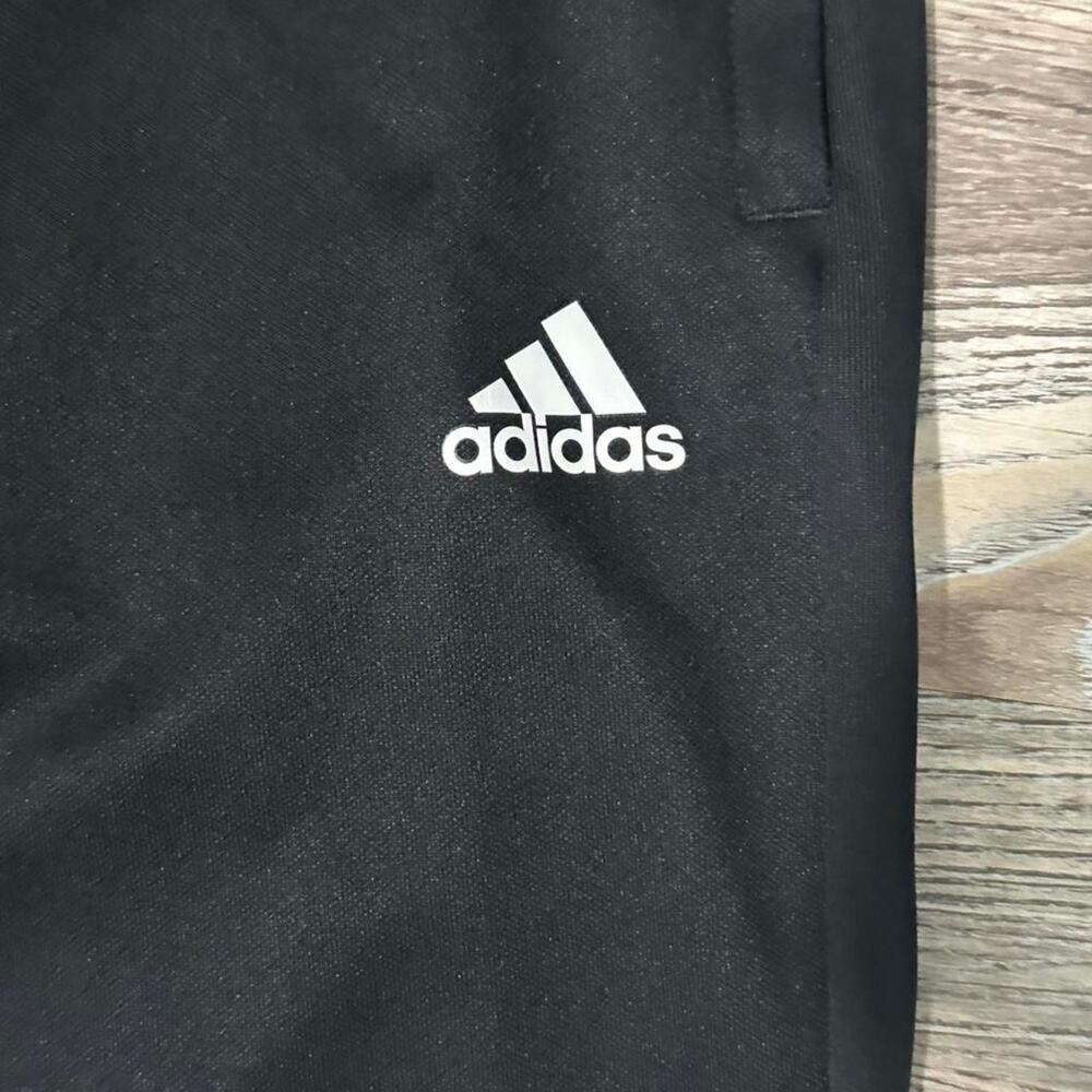 Adidas black joggers with zippers - Picture 2 of 5